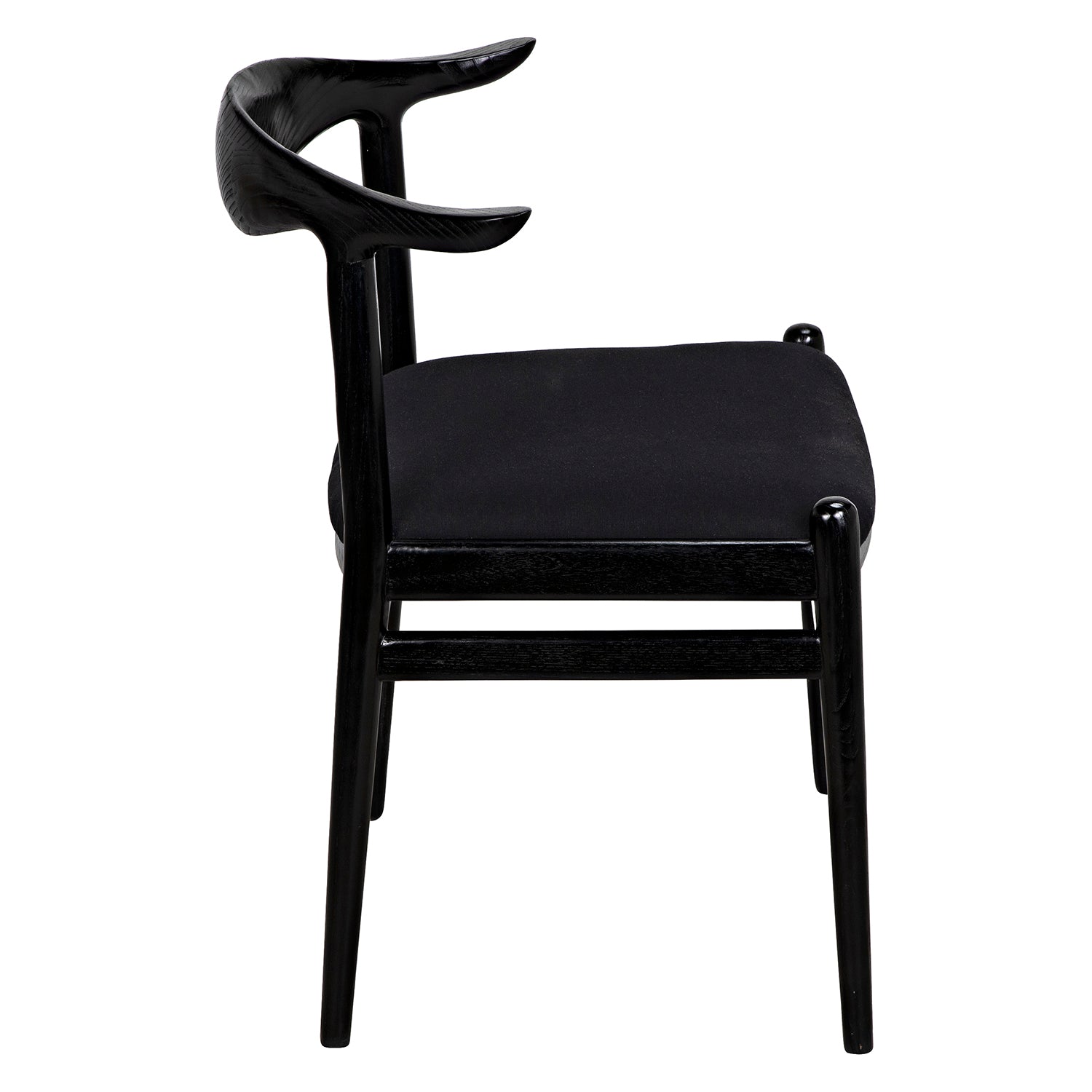 Noir Boone Chair Set of 2