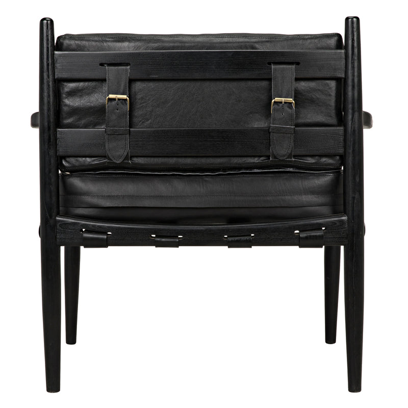 Noir Fogel Lounge Chair