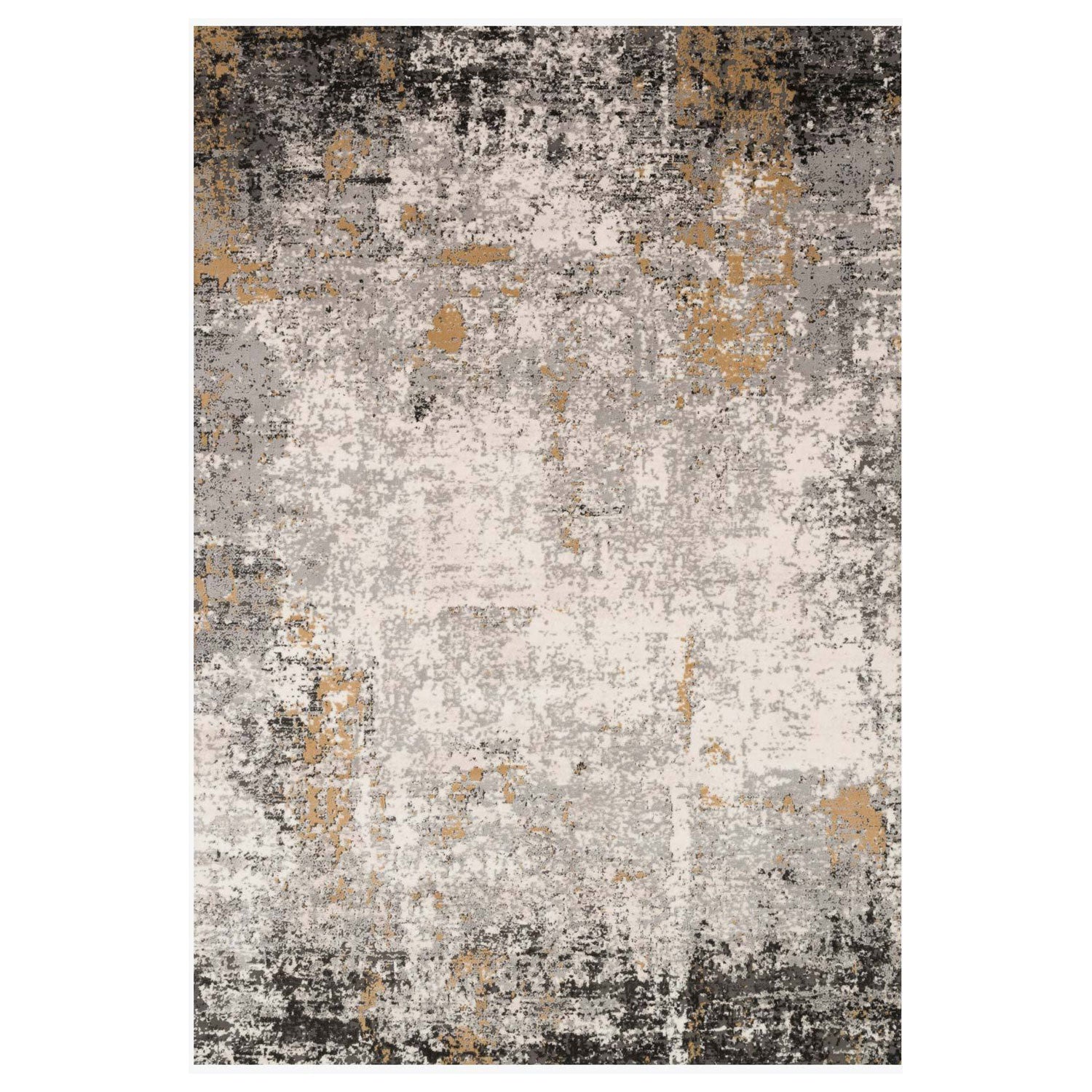 Loloi Alchemy Granite/Gold Power Loomed Rug