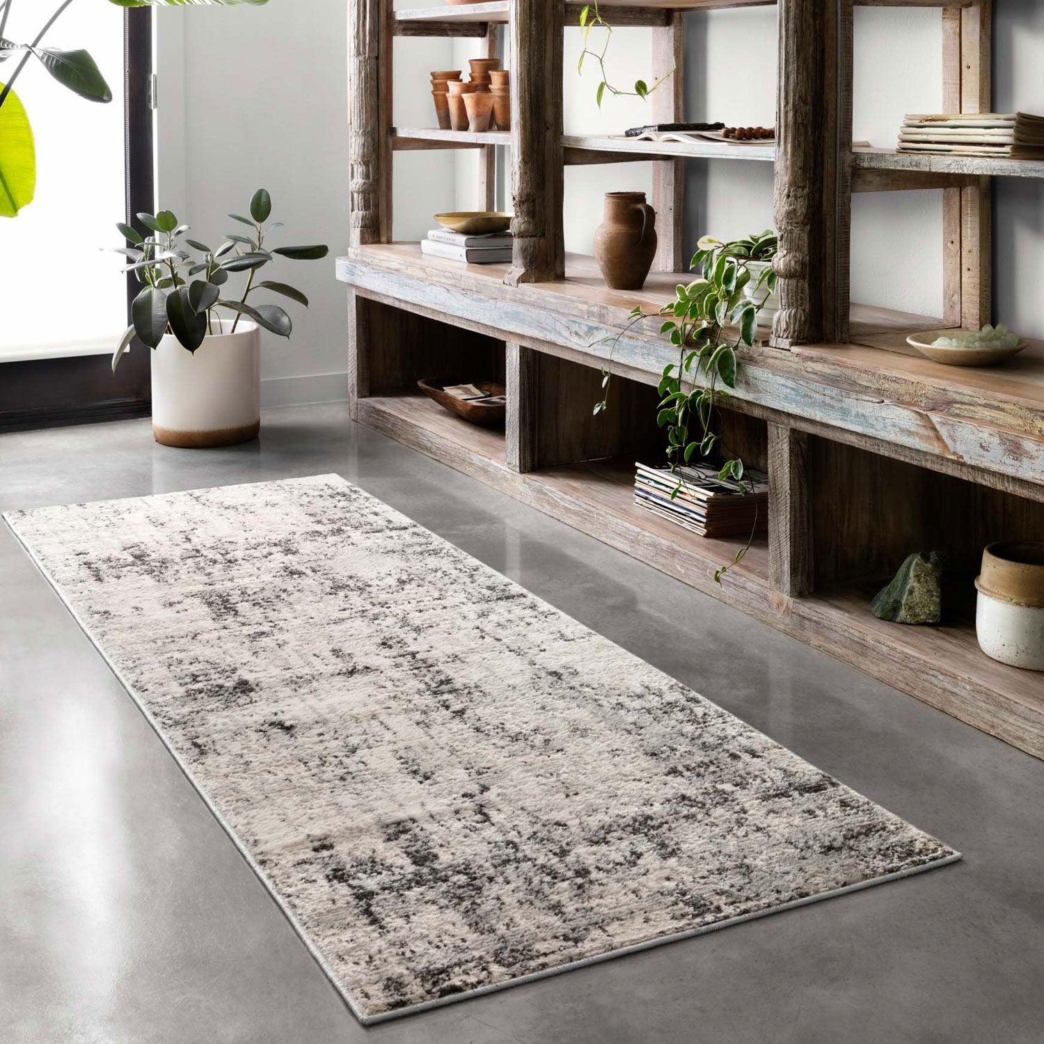 Loloi Alchemy Silver/Graphite Power Loomed Rug
