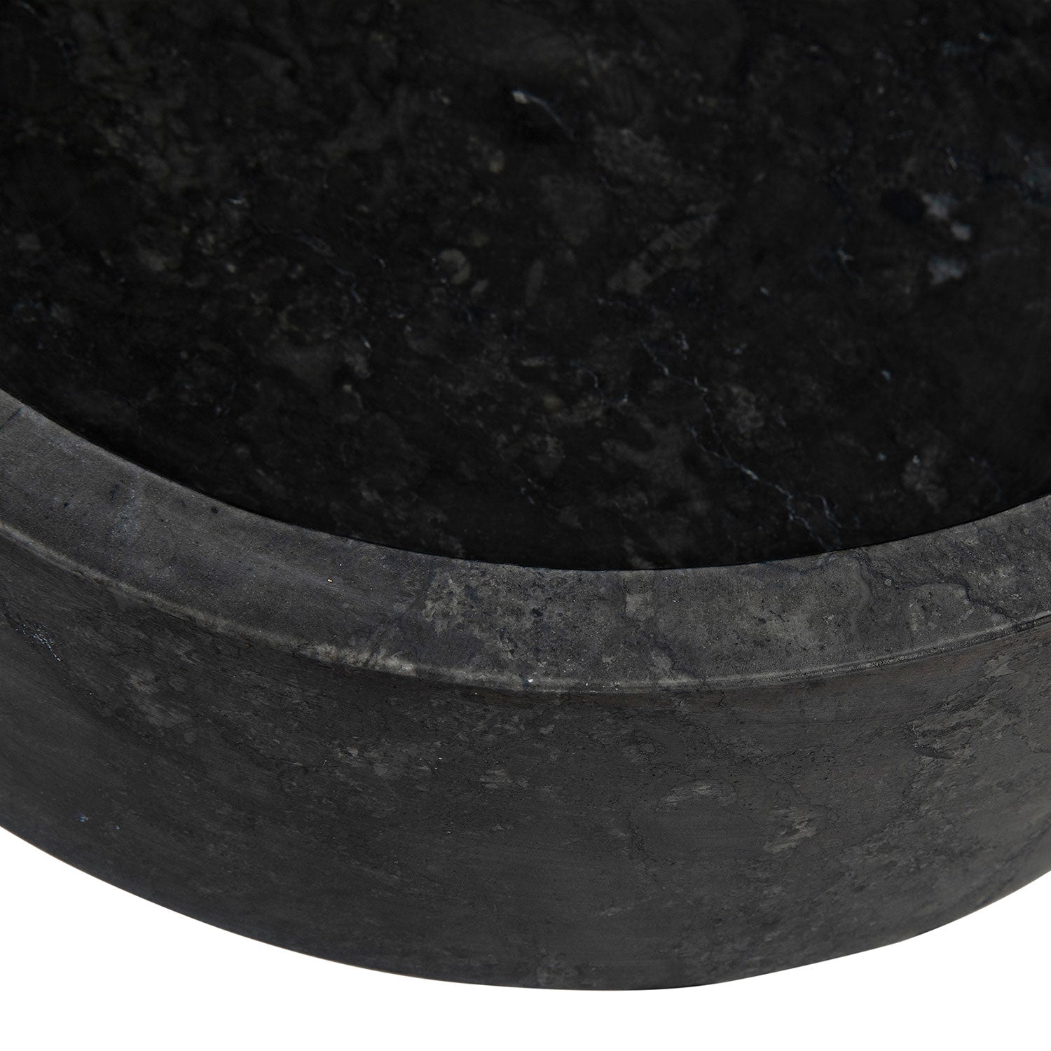 Noir Marshall Black Marble Bowl