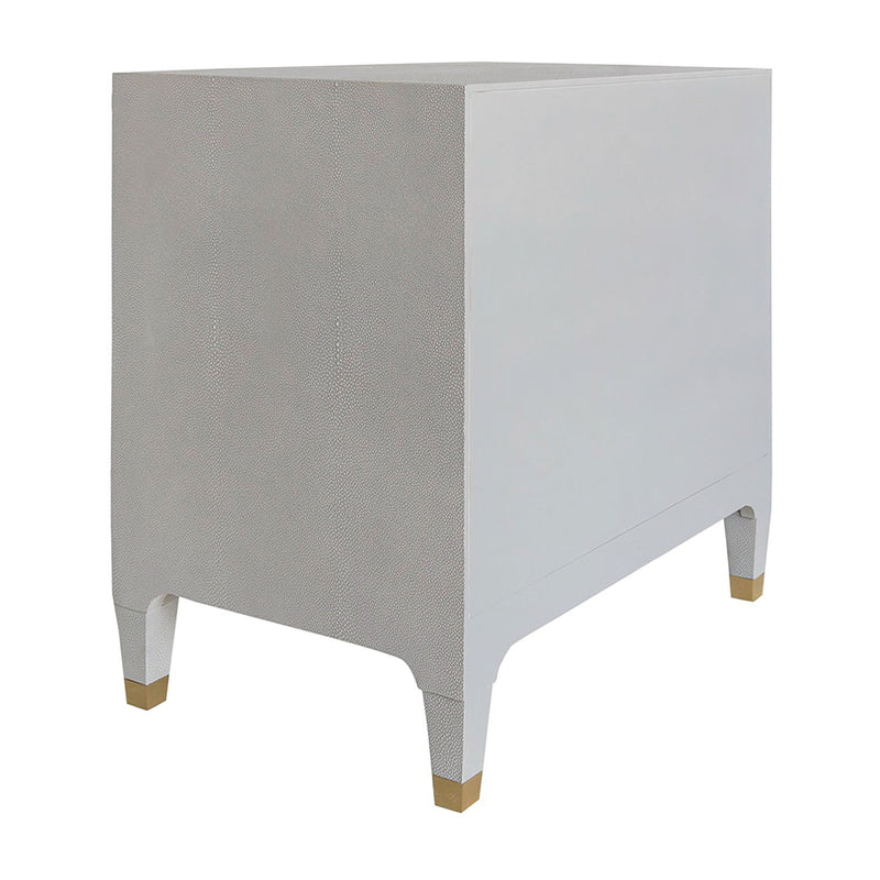 Worlds Away Amber Side Table