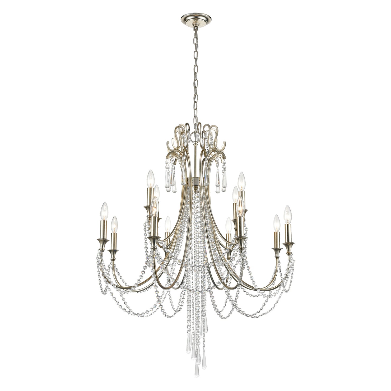 Crystorama Arcadia 12-Light Chandelier