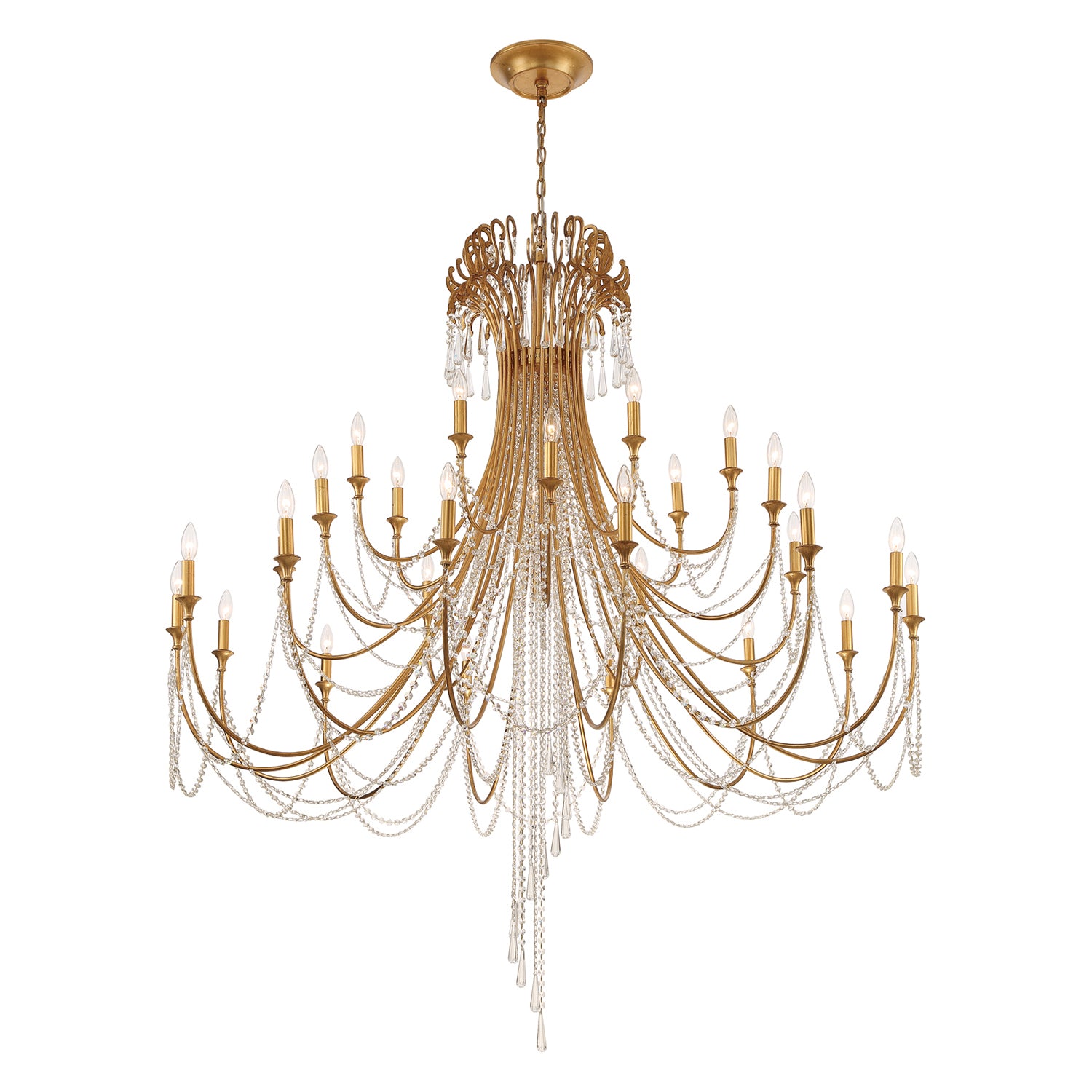 Crystorama Arcadia 28-Light Chandelier