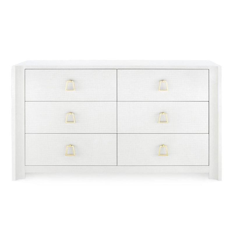 Villa and House Audrey Extra Large 6 Drawer Dresser