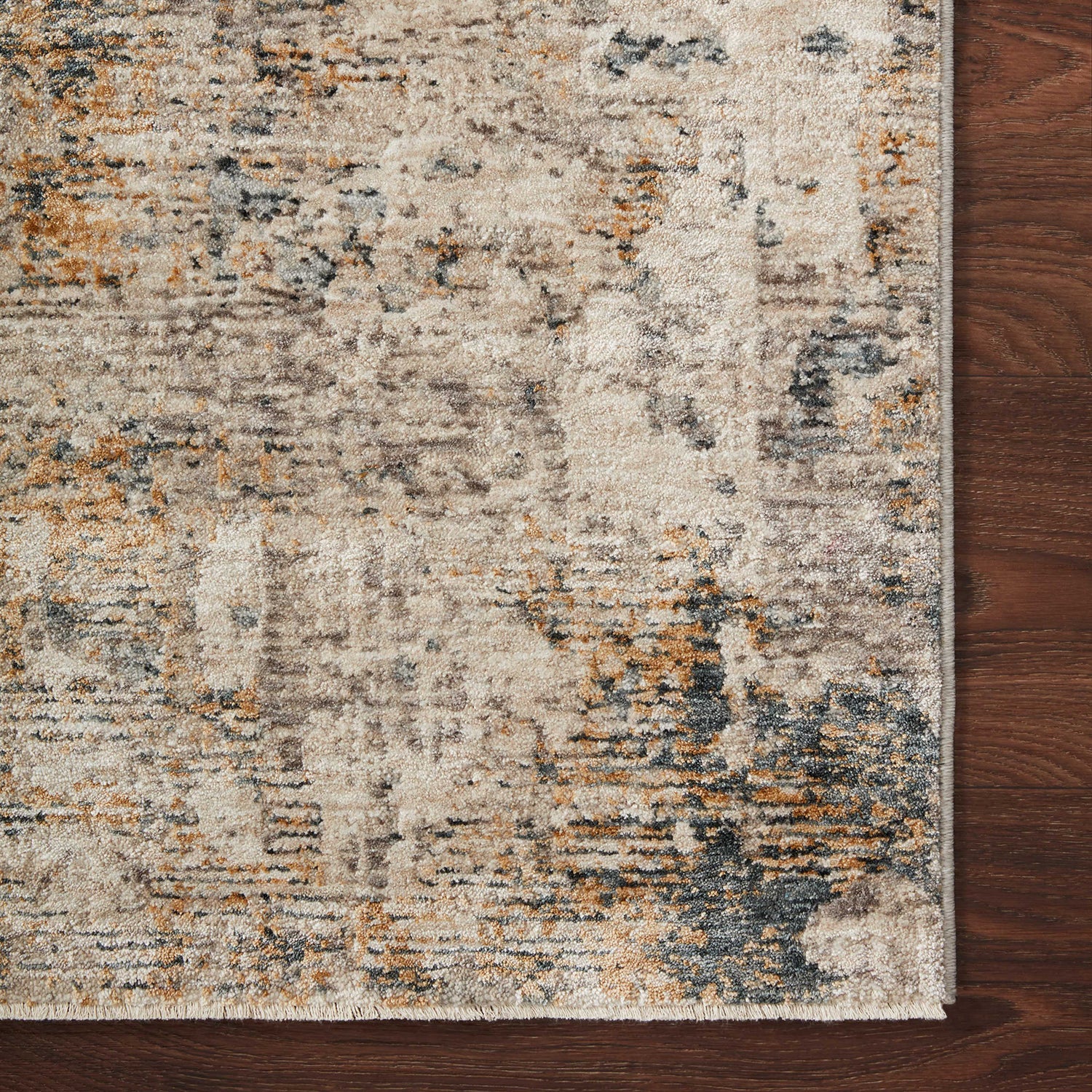 Loloi Axel Ocean/Beige Power Loomed Rug