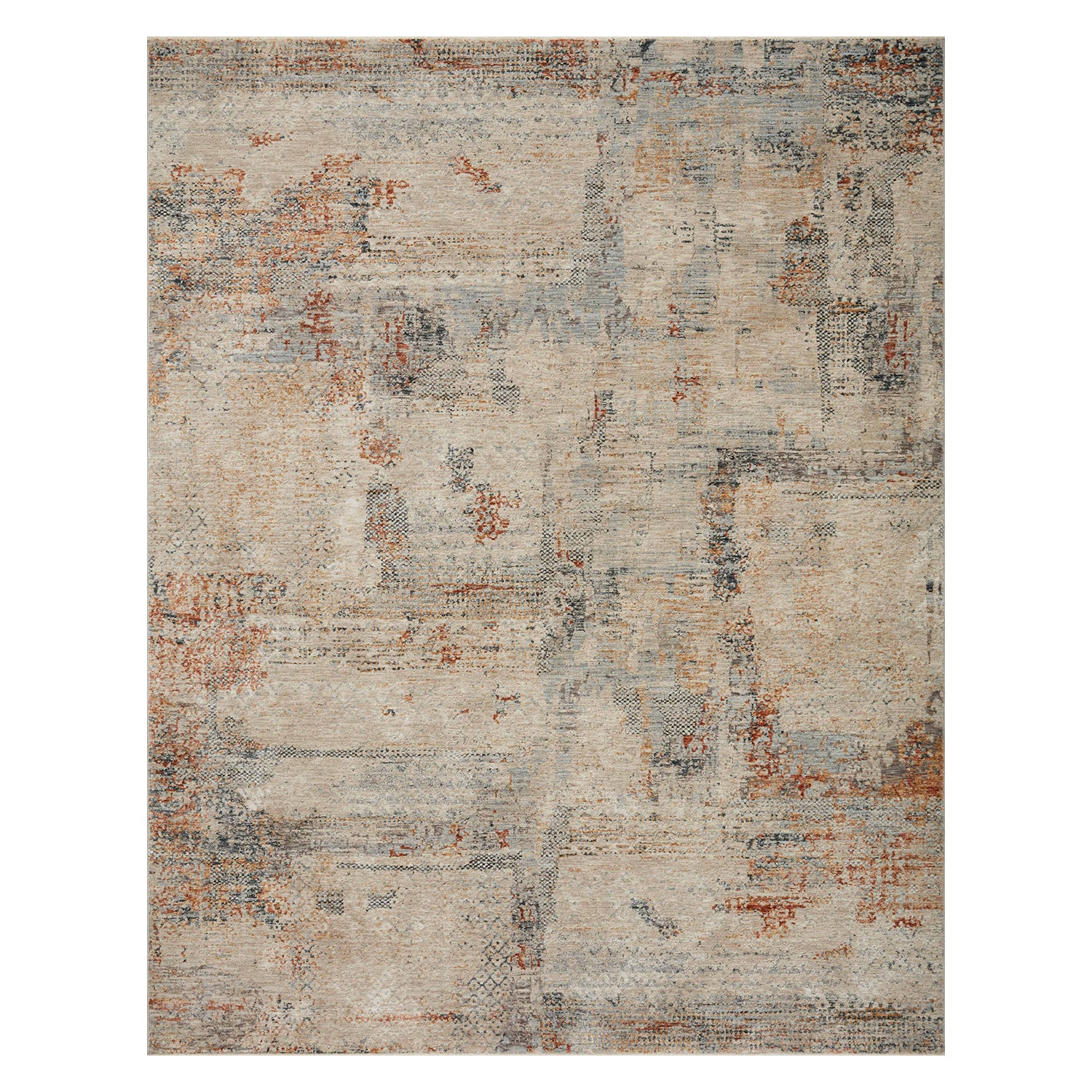 Loloi Axel Sand/Multi Power Loomed Rug