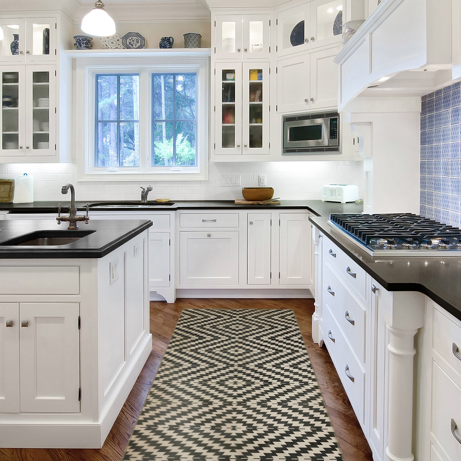 Pattern 63 - Doplar Effect Vinyl Floorcloth