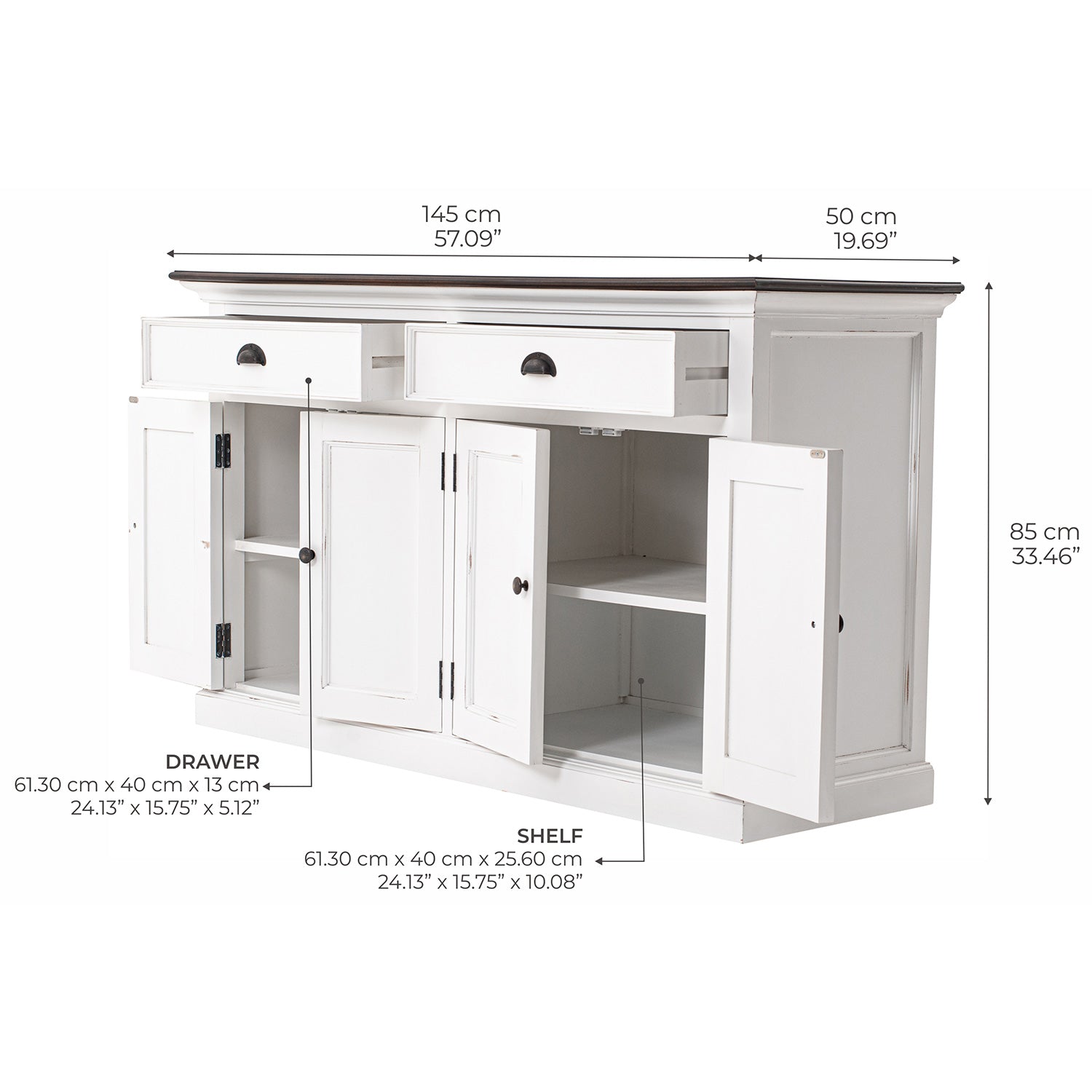 Beckton Accent Classic Sideboard