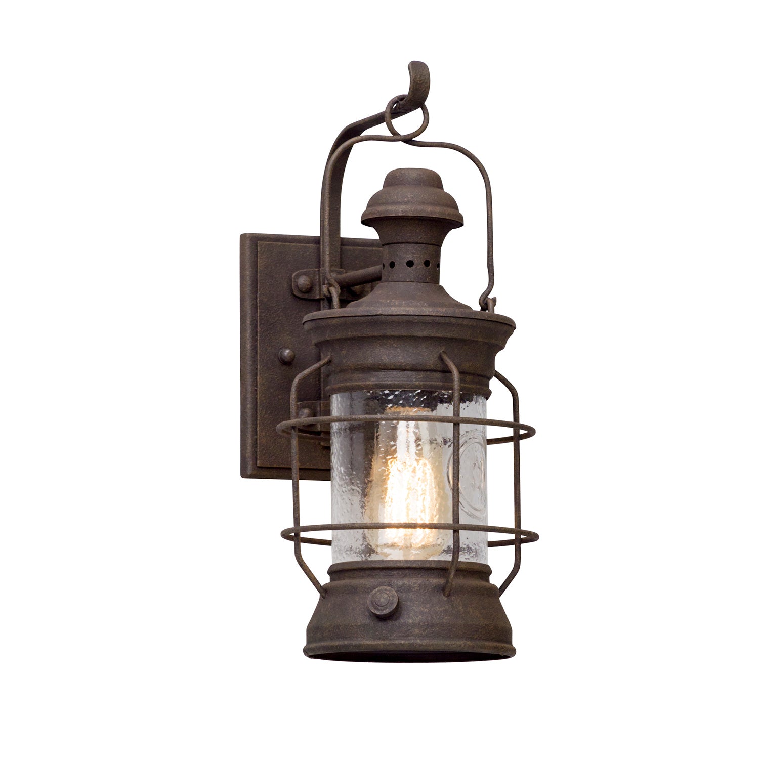 Troy Lighting Atkins Hanging Lantern Outdoor Wall Sconce