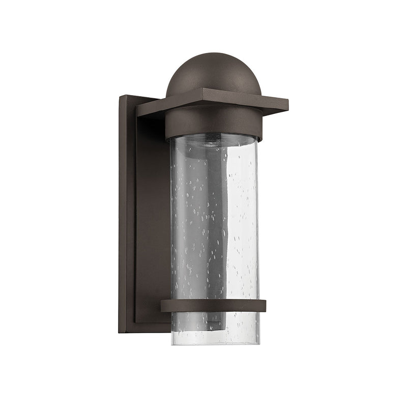 Troy Nero Exterior Wall Sconce