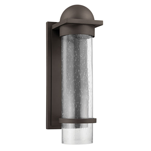 Troy Nero Exterior Wall Sconce