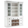 Beckton Basket Library Hutch β Paynes Gray