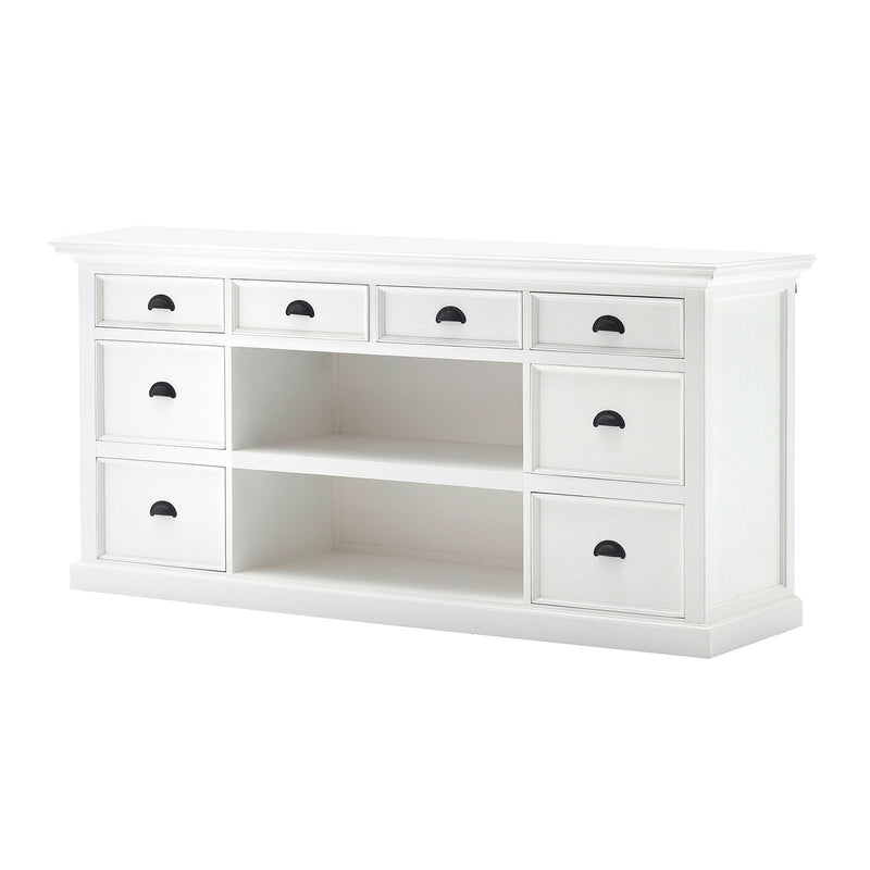 Beckton Basket Library Hutch β Paynes Gray