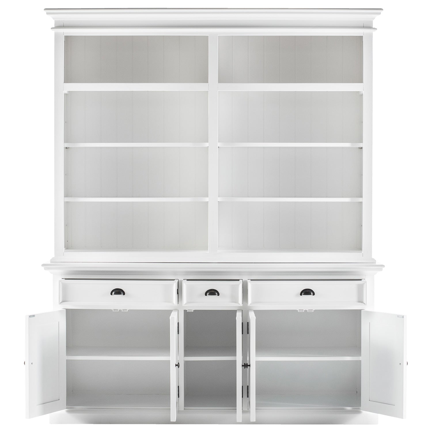 Beckton 5 Door Bookcase Hutch