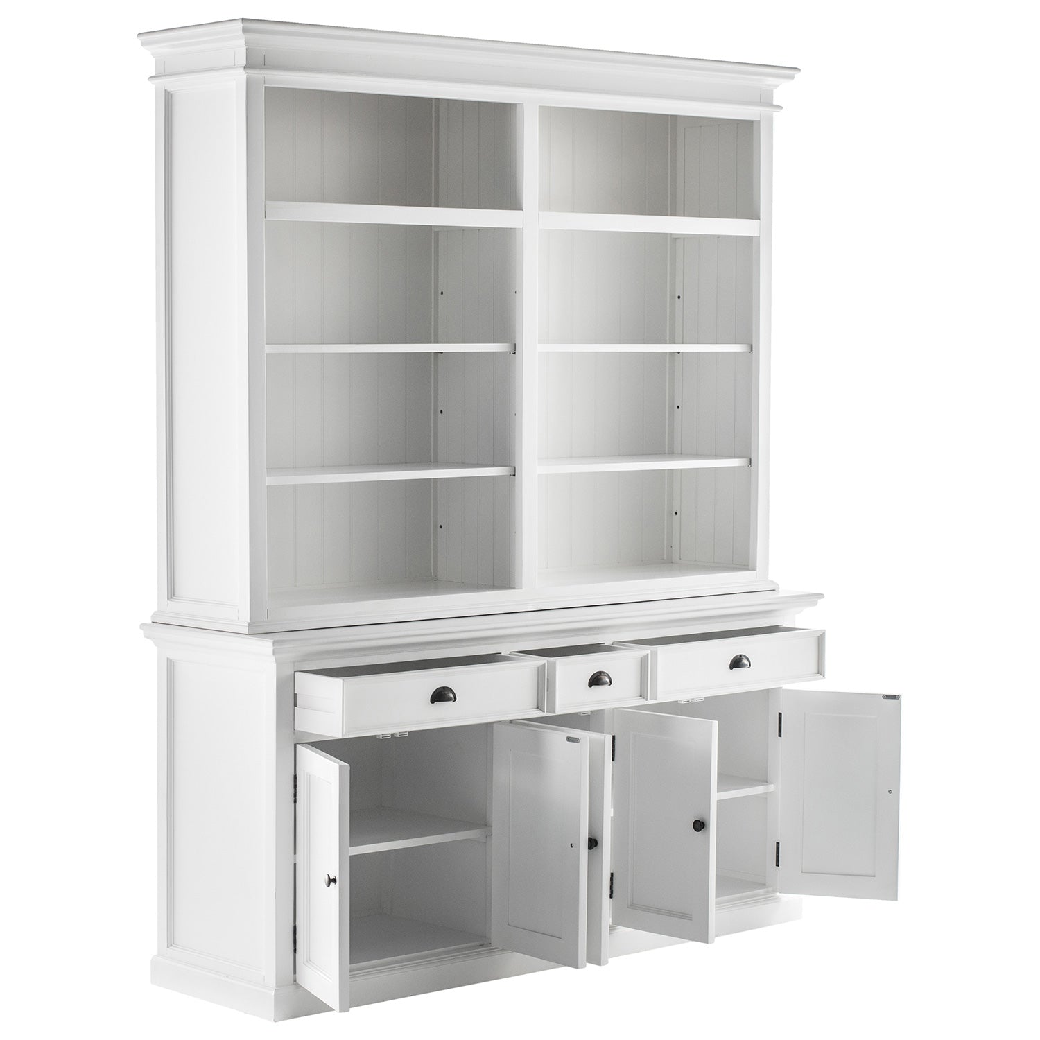 Beckton 5 Door Bookcase Hutch