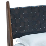 Union Home Cove Black Leather Bed