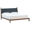 Union Home Cove Black Leather Bed