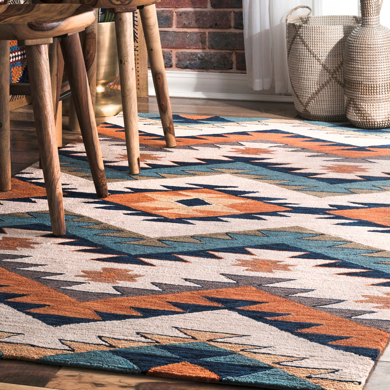 Poydras Hand Hooked Rug