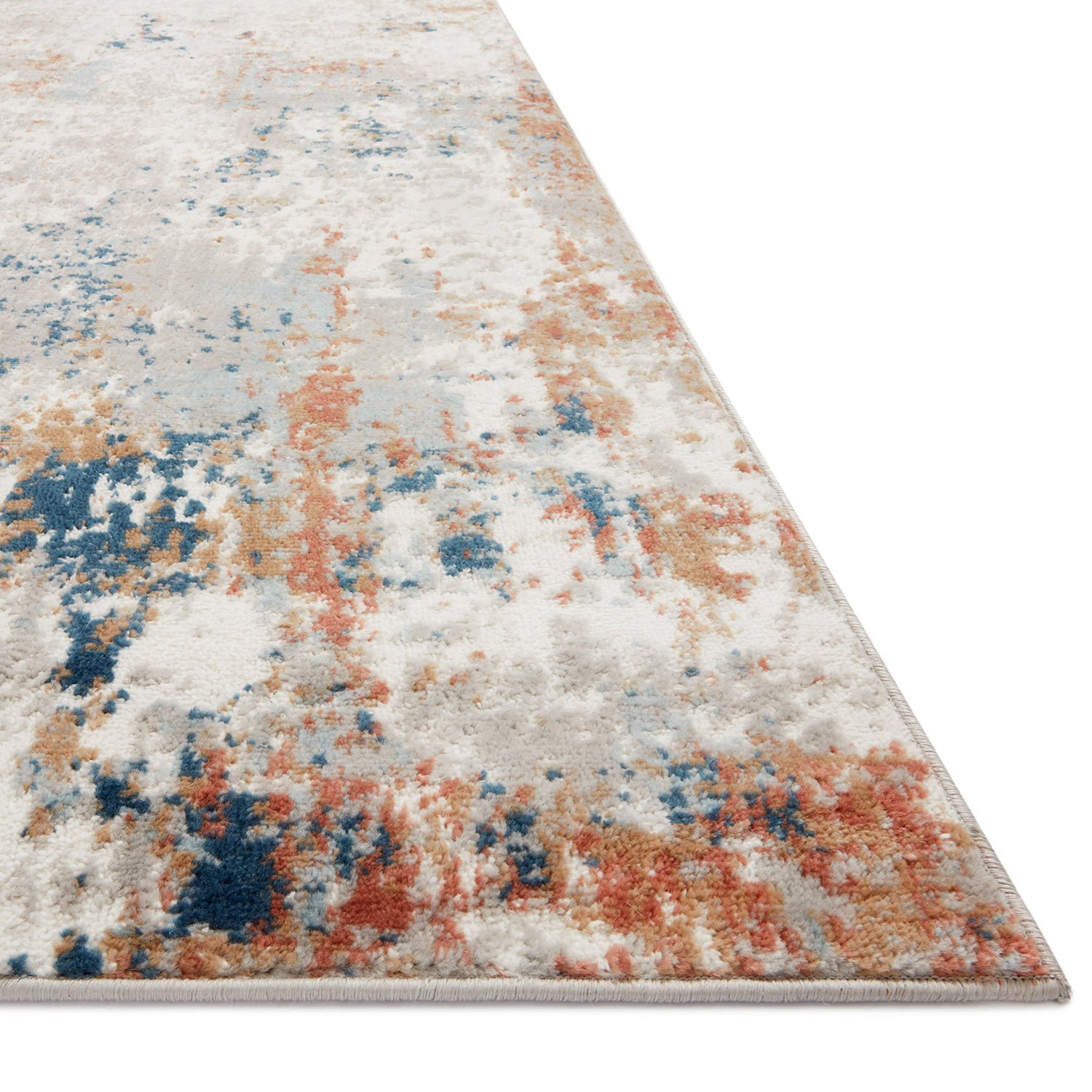 Loloi Bianca Ivory/Multi Power Loomed Rug