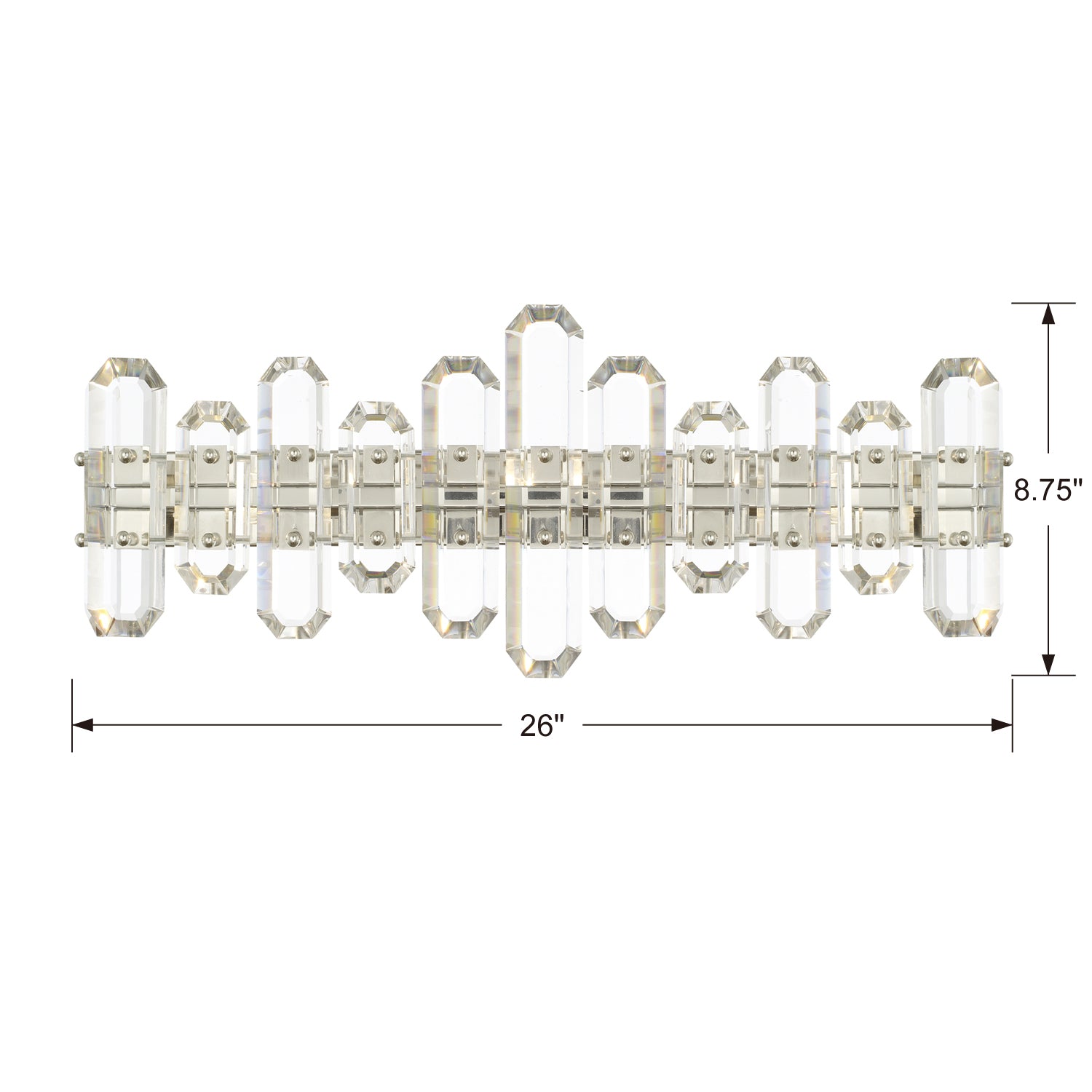 Crystorama Bolton 3-Light Bath Vanity Lighting