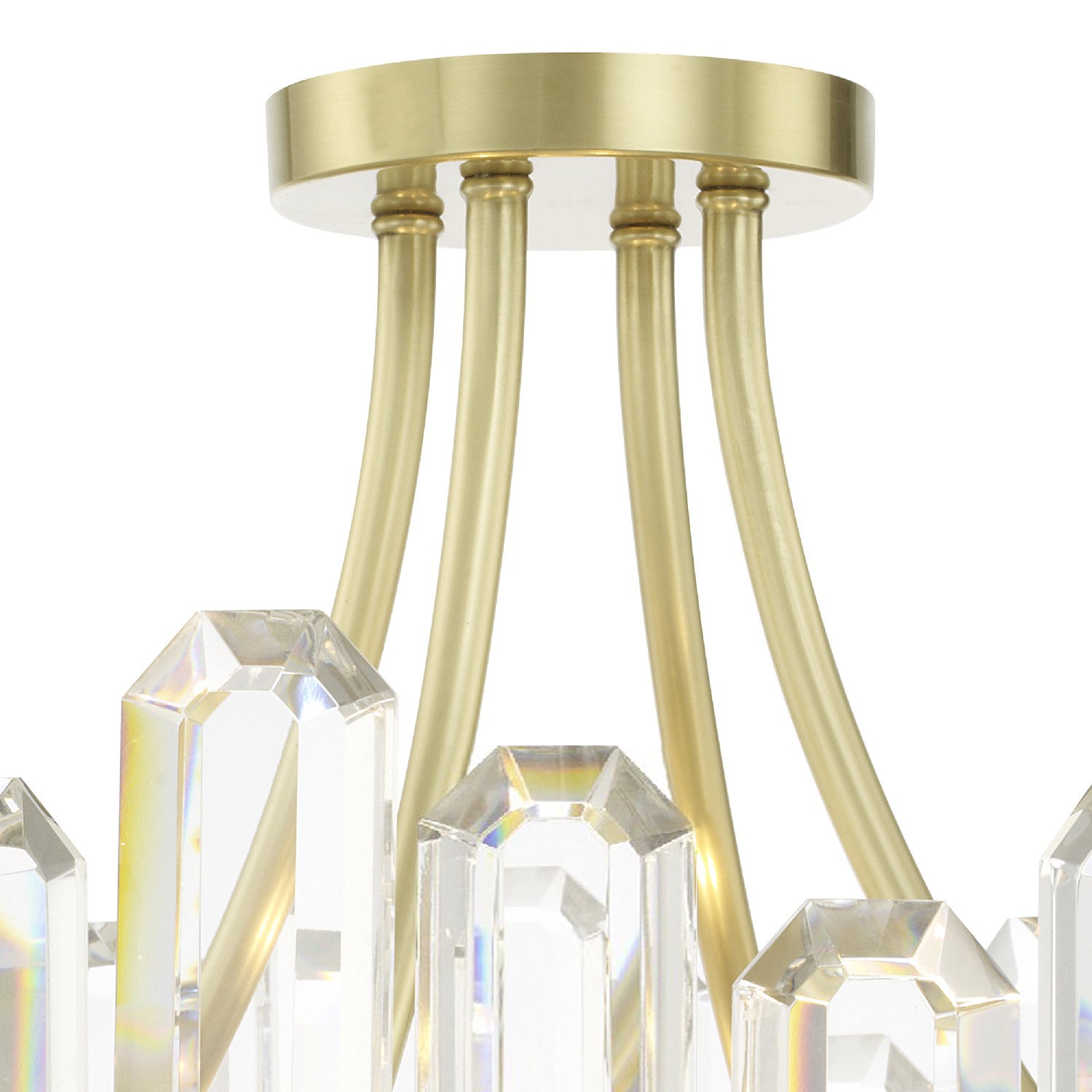 Crystorama Bolton Semi Flush Ceiling Mount