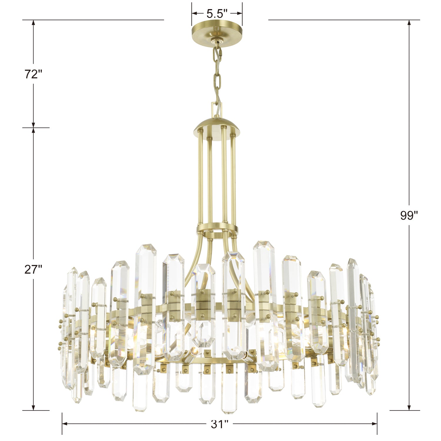 Crystorama Bolton Chandelier