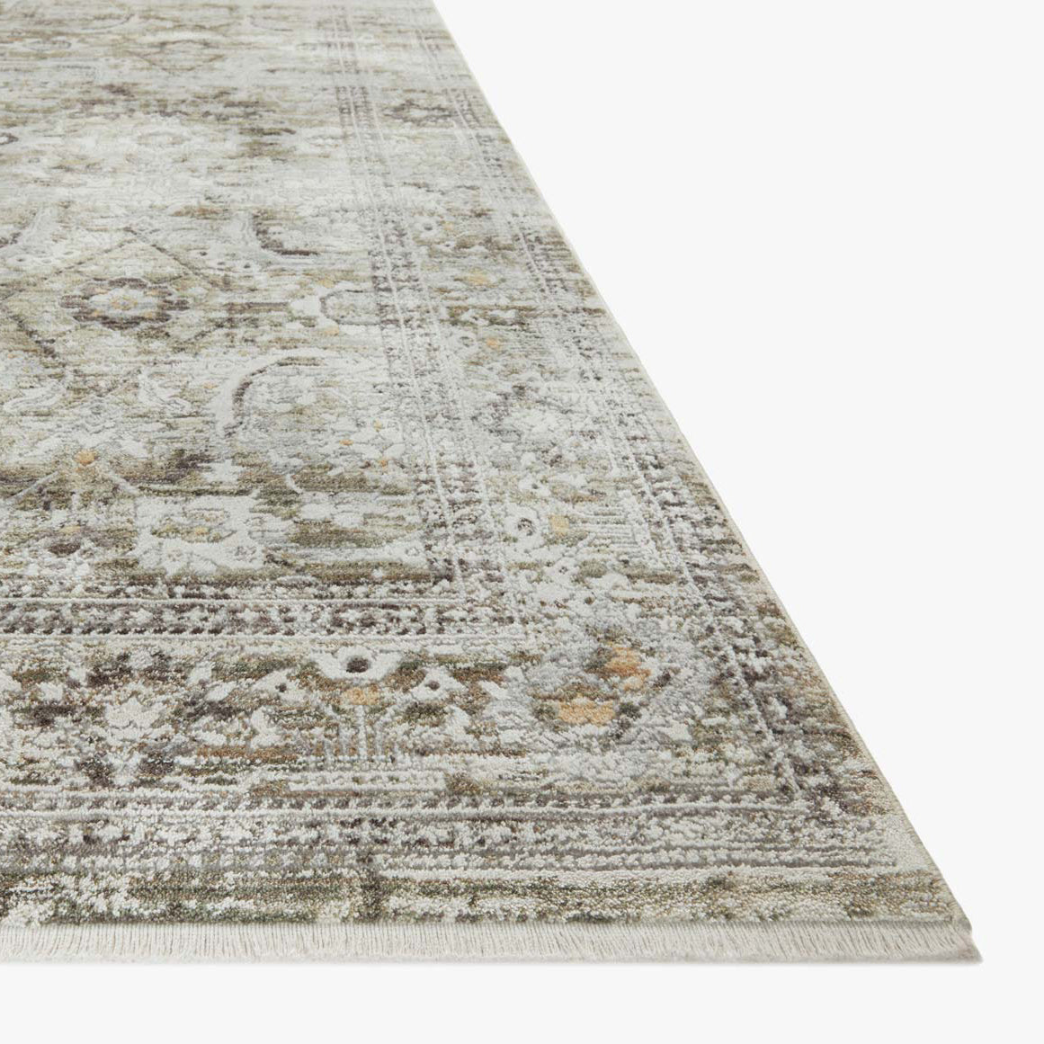 Loloi Bonney Moss/Stone Power Loomed Rug
