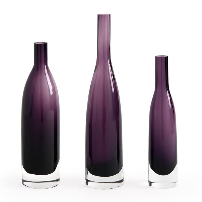 Villa and House Botella Vase Set Of 3