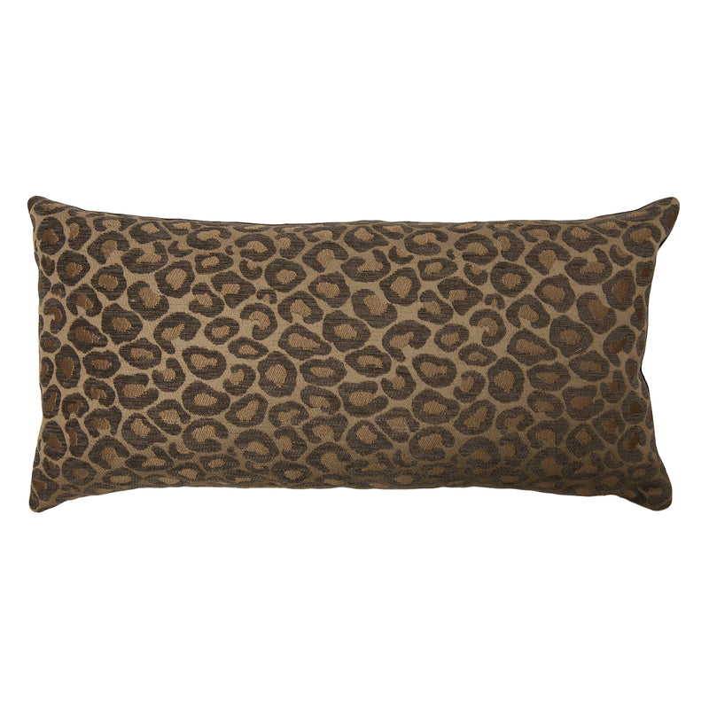 Square Feathers Baron Cheetah Throw Pillow