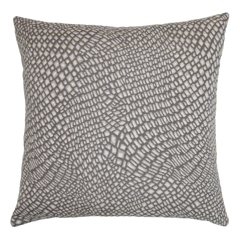 Square Feathers Bennet Savage Throw Pillow