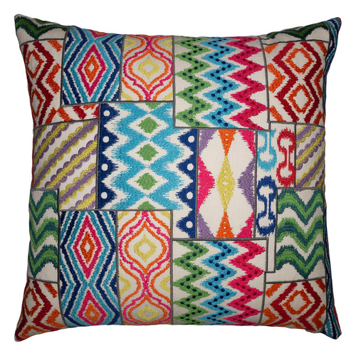 Square Feathers Burst of Love Throw Pillow