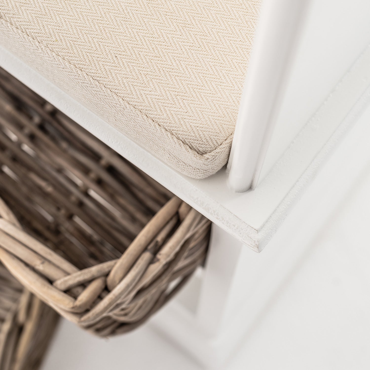 Beckton Basket Entryway Hall Tree