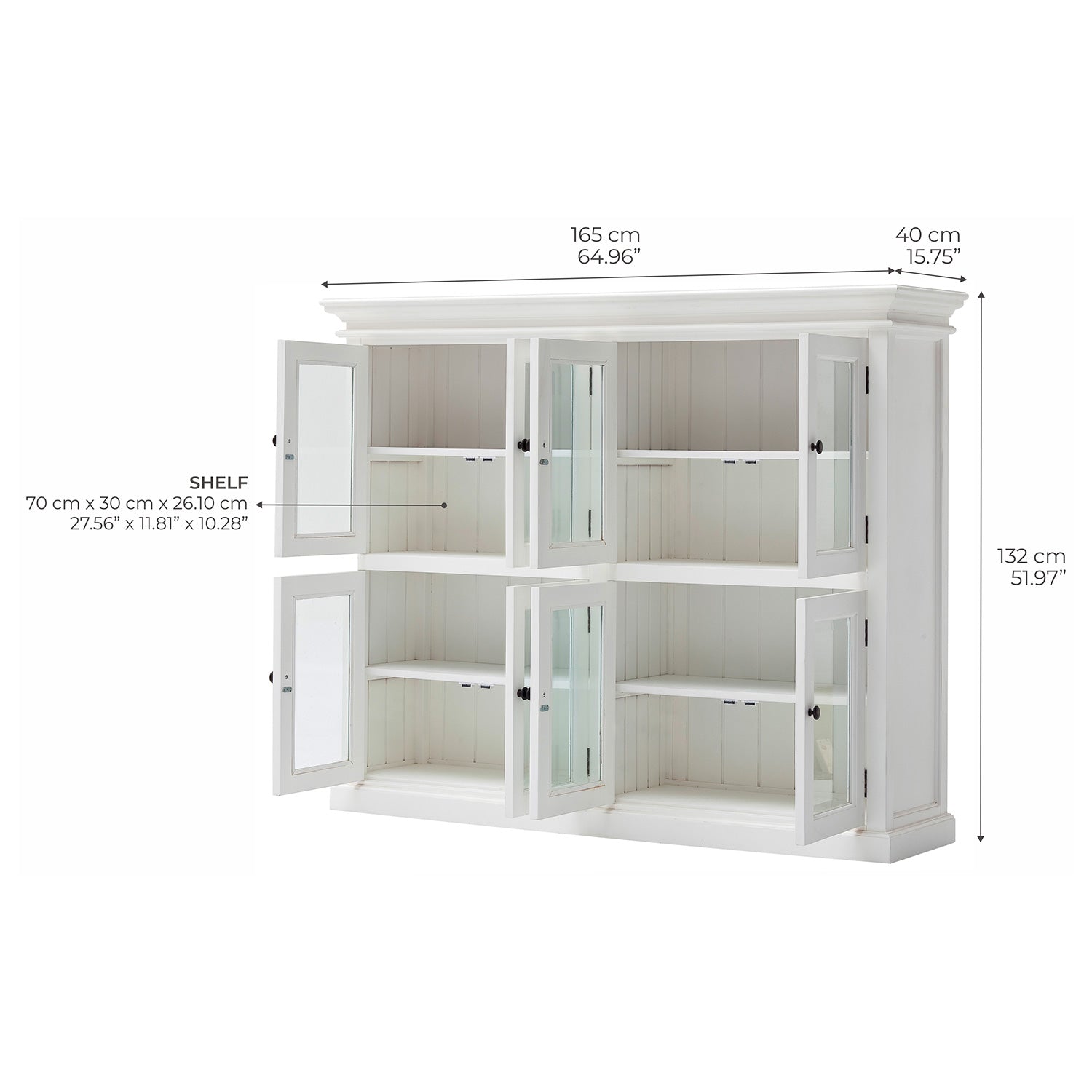 Beckton 8 Door Pantry Cabinet