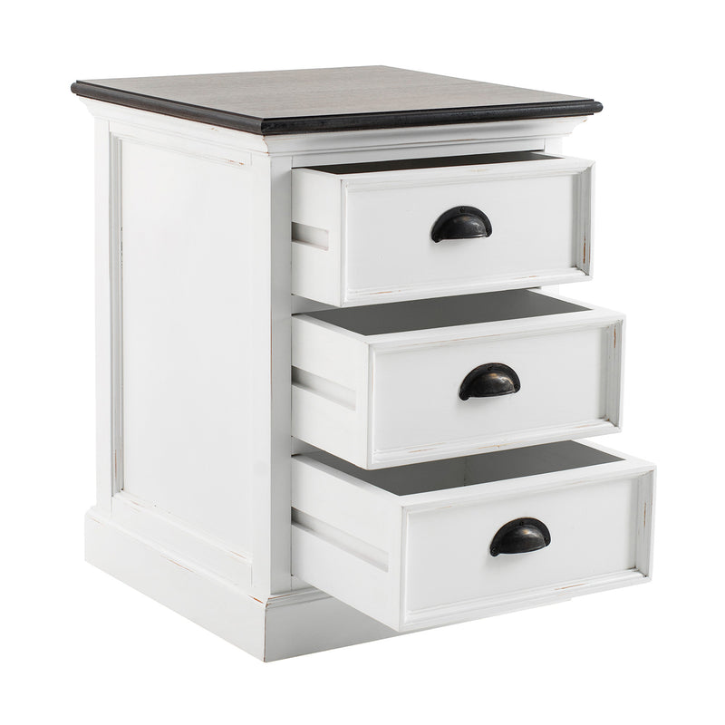Beckton Accent 3 Drawer Bedside Table