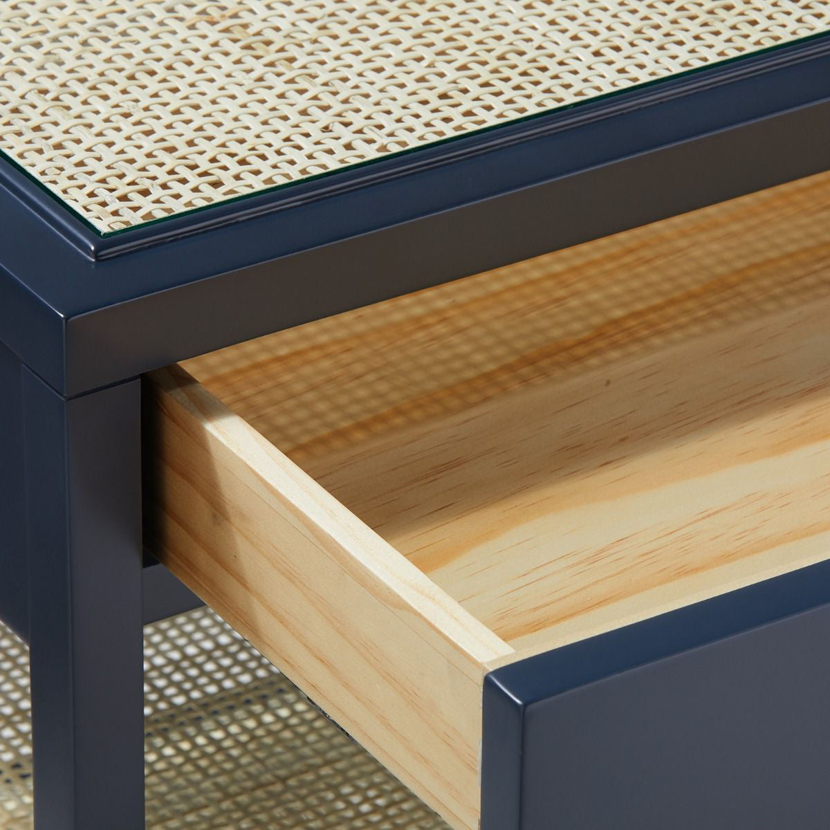 Villa and House Caanan 1 Drawer Side Table