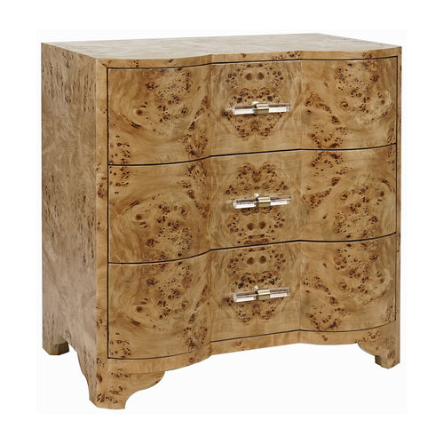 Worlds Away Calvin Side Table