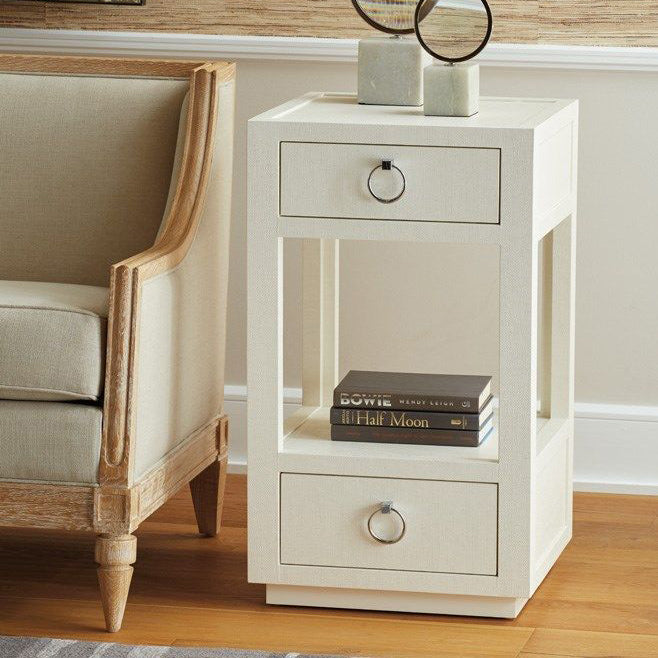 Villa and House Camilla 2 Drawer Side Table