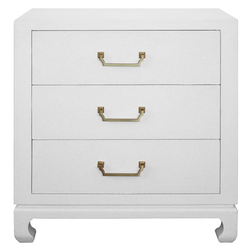 Worlds Away Camille 3-Drawer Chest - Final Sale