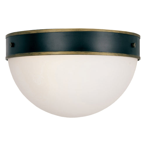 Brian Patrick Flynn For Crystorama Capsule Outdoor Flush Ceiling Mount