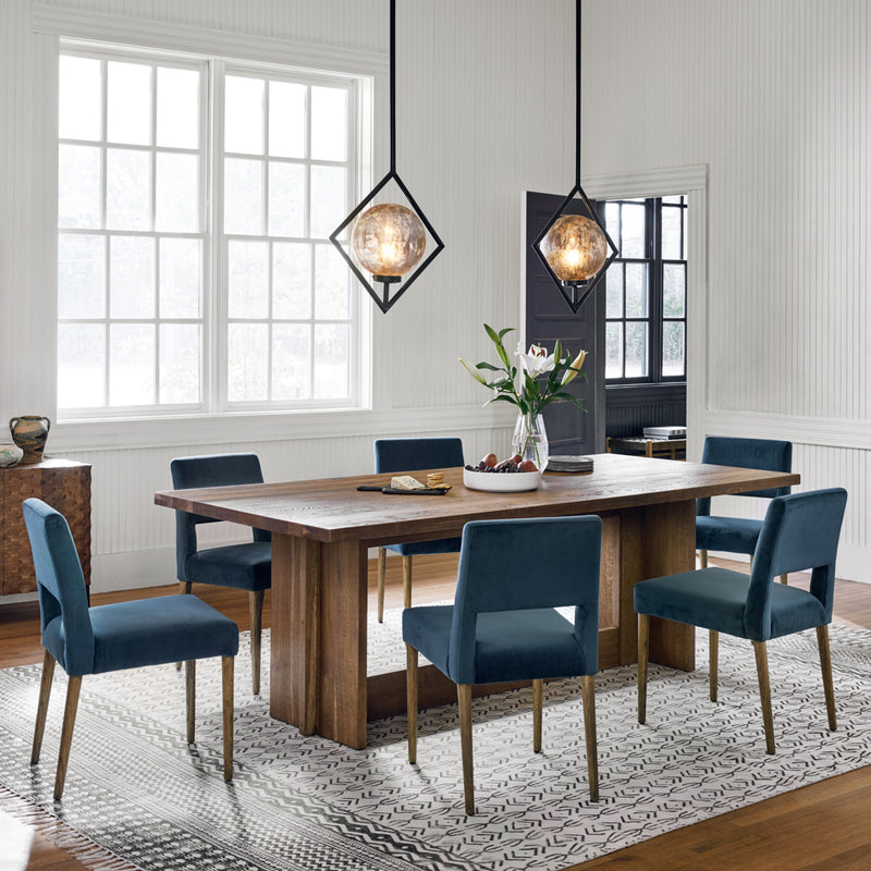 Four Hands Joseph Dining Chair Set of 2 Paynes Gray