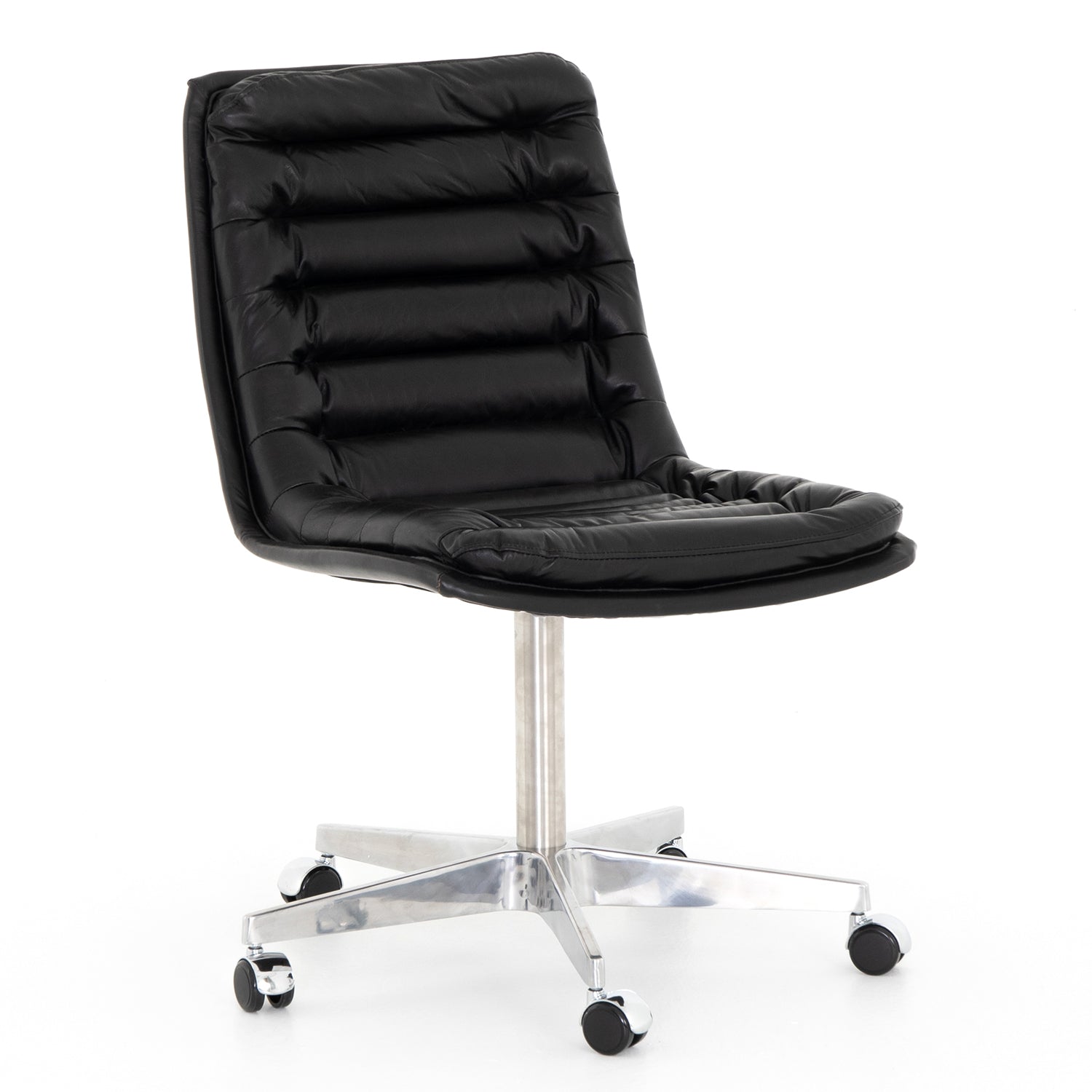 Four Hands Malibu Desk Chair Paynes Gray