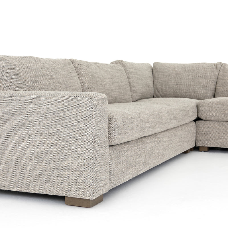 Four Hands Boone 3 Piece Small Sectional Sofa