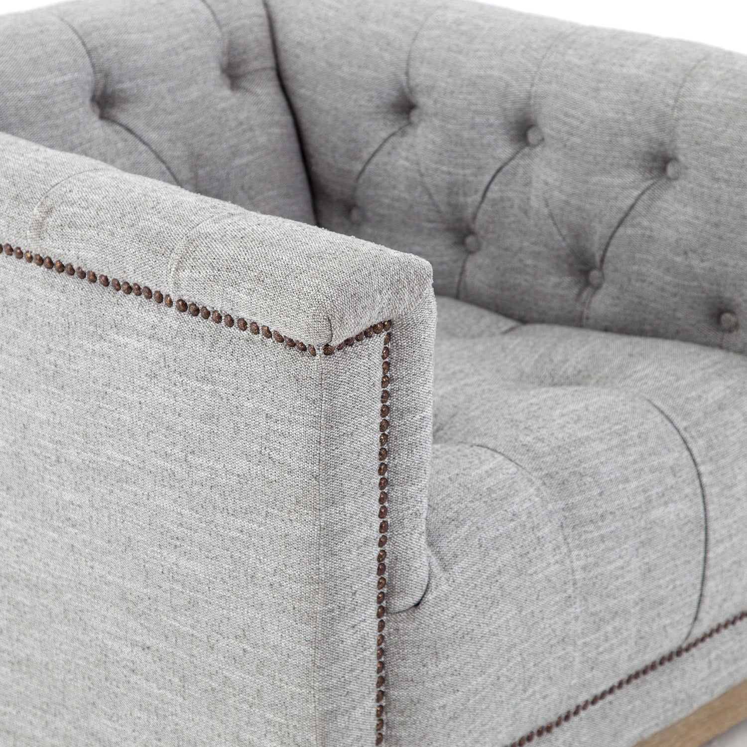 Four Hands Maxx Swivel Chair Paynes Gray