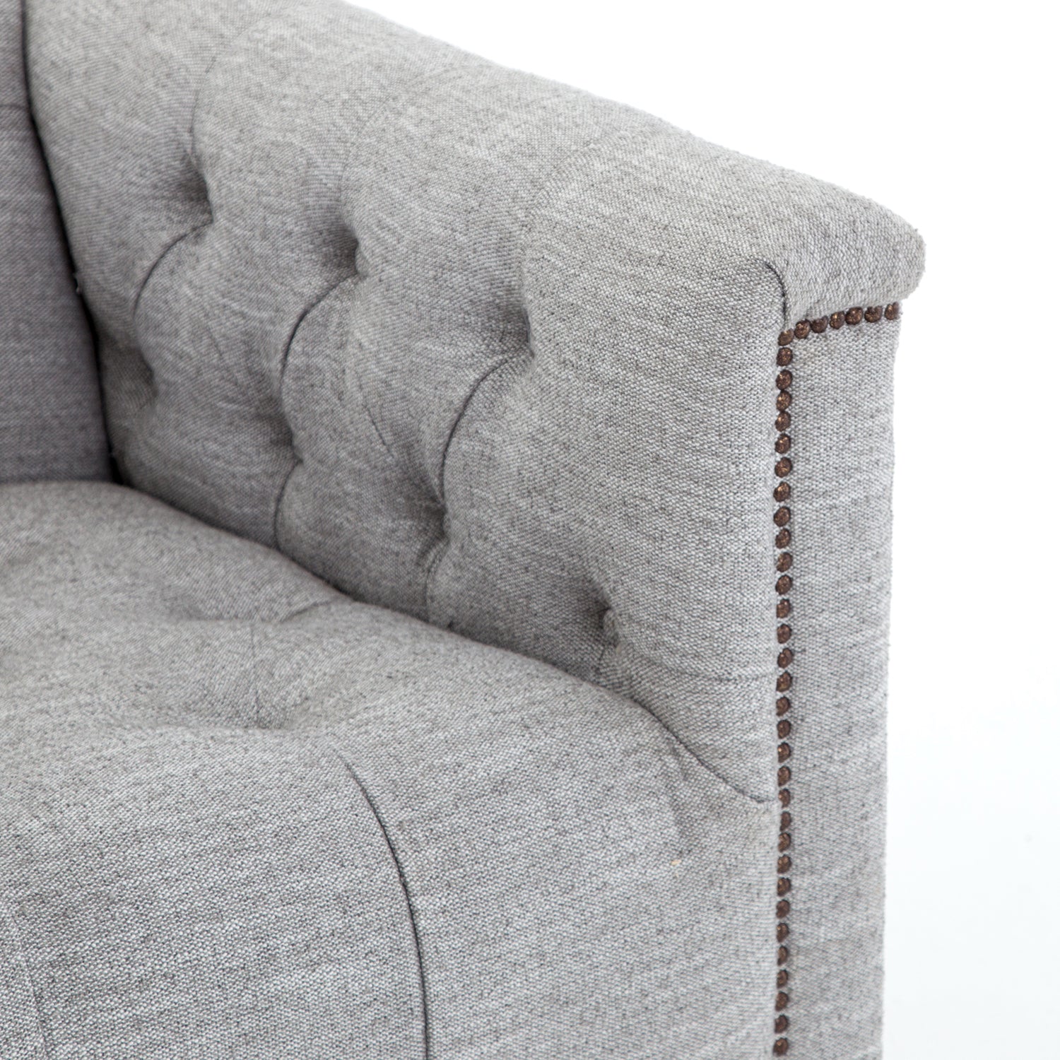 Four Hands Maxx Swivel Chair Paynes Gray