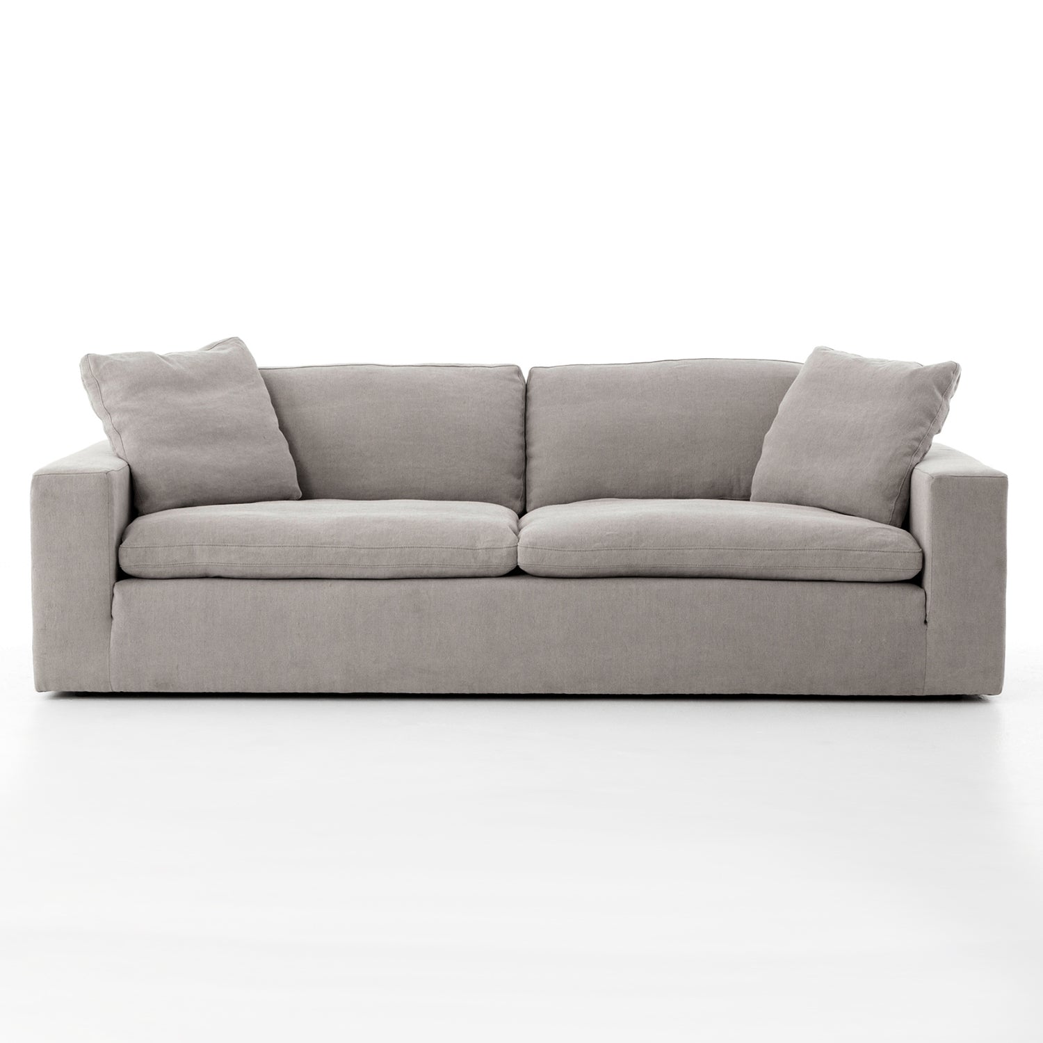Four Hands Plume Sofa Paynes Gray