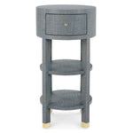 Villa and House Claudette 1 Drawer Round Side Table