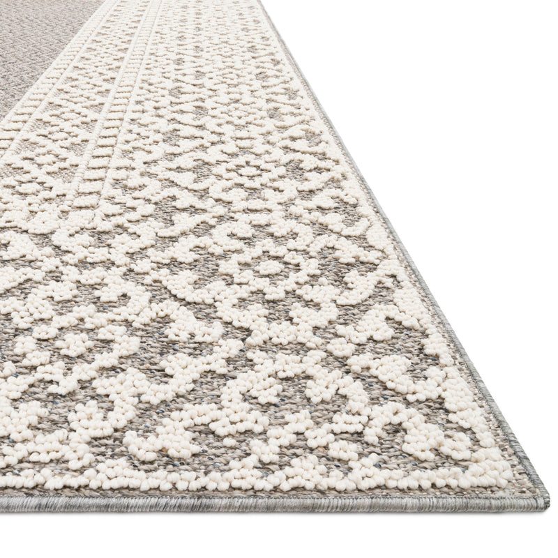 Loloi Cole Gray/Ivory Indoor/Outdoor Rug