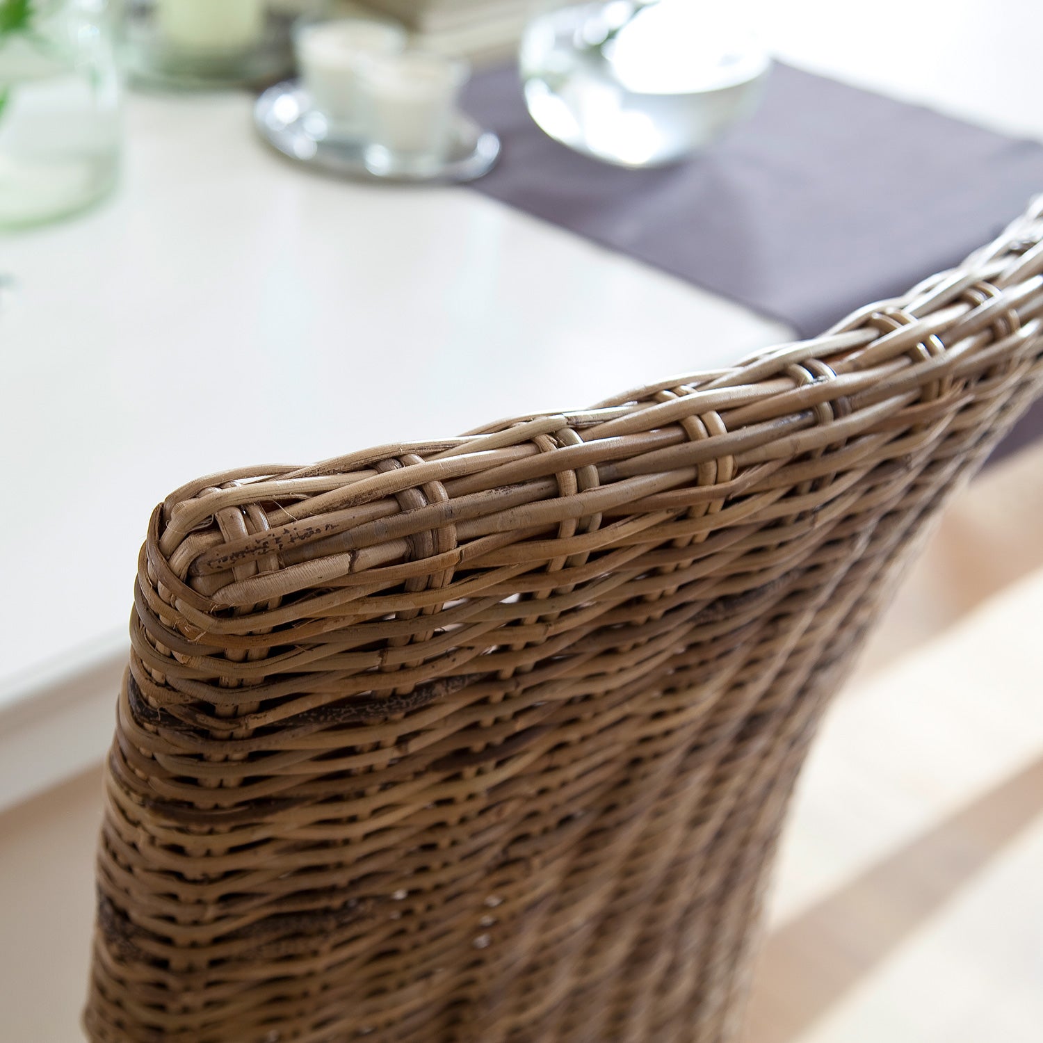 Dorchester Salsa Wicker Dining Chair Set of 2