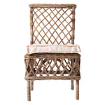 Dorchester Aristocrat Wicker Side Chair Set of 2